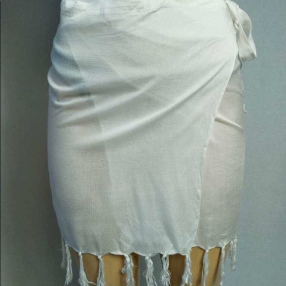 Zuliana 100% Rayon Skirt wrap around waist tie with fringes New Without tag - Picture 1 of 1